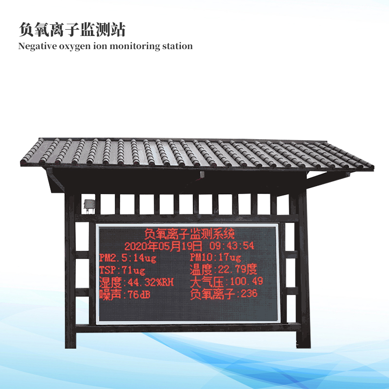 負(fù)氧離子監(jiān)測