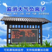 景區(qū)負(fù)氧離子監(jiān)測系統(tǒng)：低成本、使用方便！